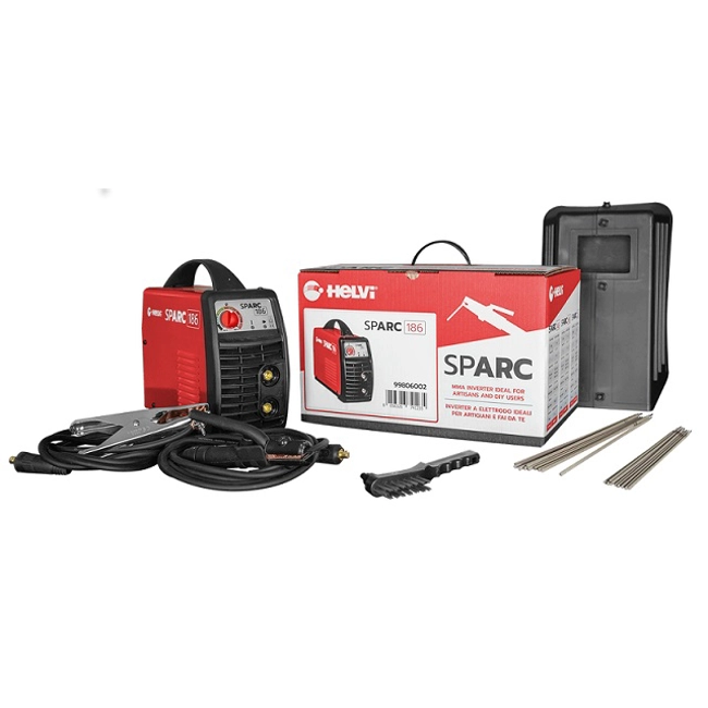 Vendita online Saldatrice Inverter Sparc 186+Kit+Valigia CARTONE